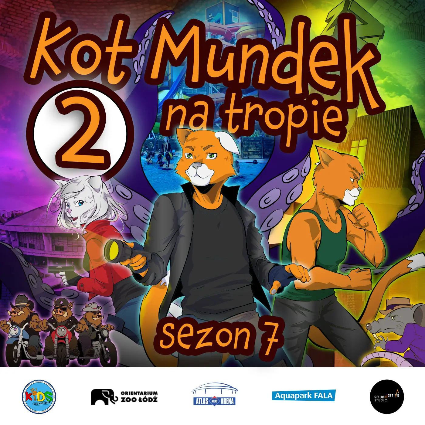 😺 Kot Mundek na tropie: Starcie w łódzkiej Atlas Arenie - odc. 2 | sezon 7 | słuchowisko