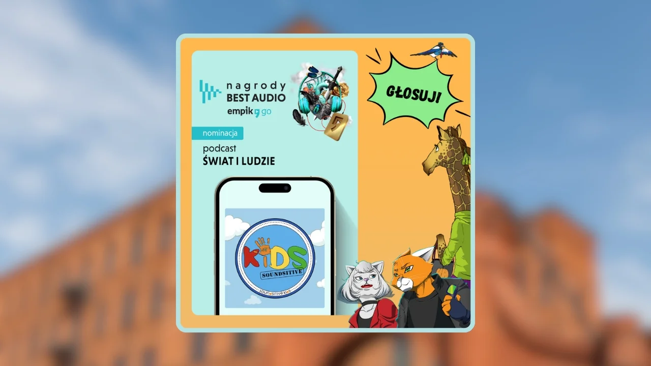 Głosuj na Soundsitive Kids w konkursie BEST AUDIO Empik GO! 🎧🏆